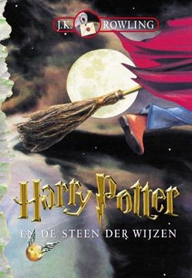 Cover van Harry Potter en de steen der wijzen